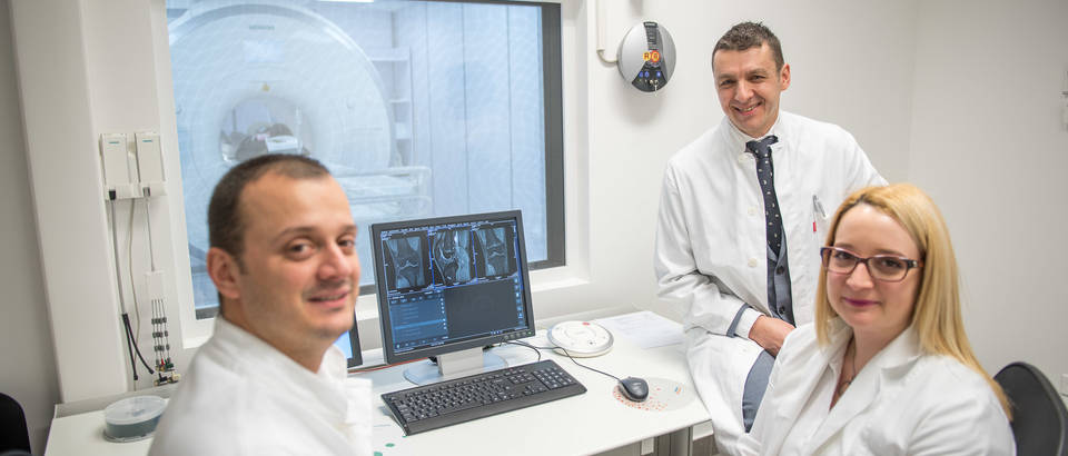 Radiološki tim Poliklinike Akromion Ivan Pavičić, Ida Fekeža, Dražen Lovrić, dr.med.,spec. radiolog