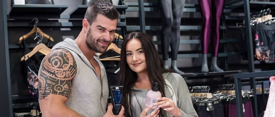 Marko Drčić certificirani osobni trener i Polleo Sport ambasador & Doris Bajkuša