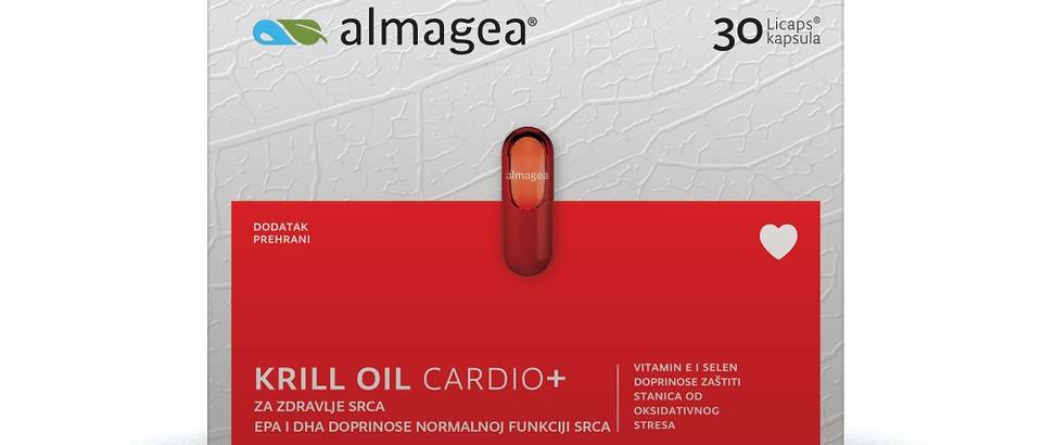 Almagea KRILL OIL CARDIO+ račić