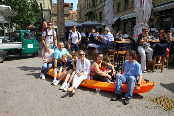 Ocean Kayak city Race Zagreb