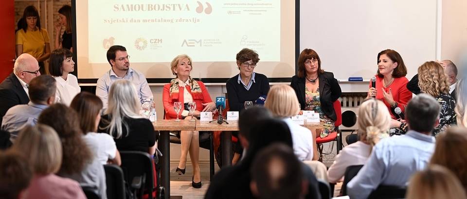 Okrugli stol, Partnerstvo s medijima u prevenciji suicida, Gordana Vilović, Ivana Pradžiković