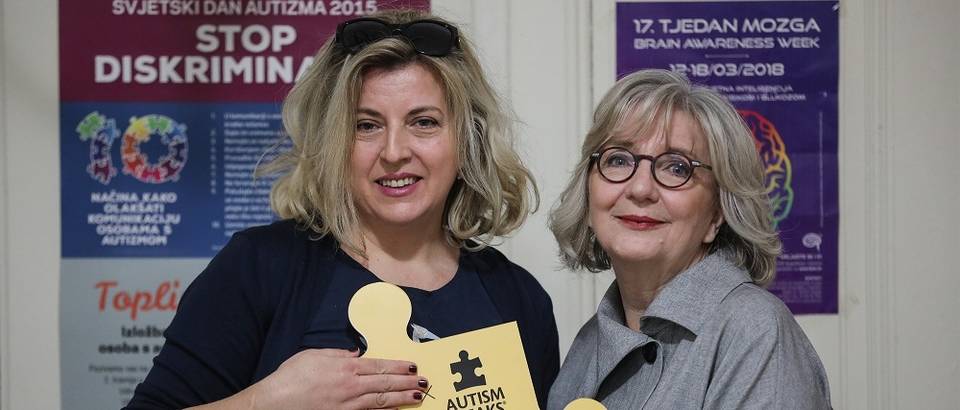 prof. Jasmina Frey Skrinjar i Sandra Kolak