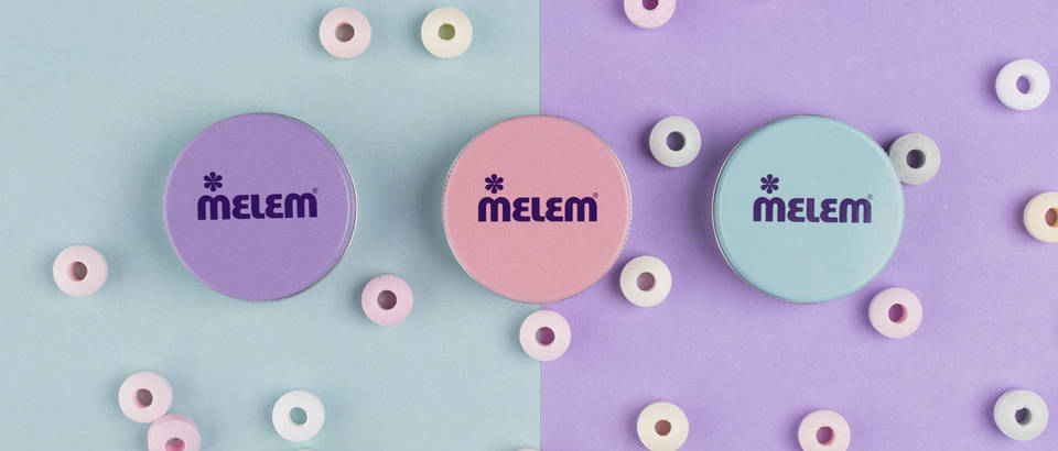 Melem NOVO pastelne boje