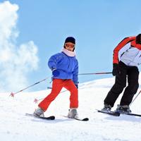 Skijanje, snijeg, vjezbanje