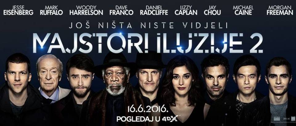 Majstori iluzije 2 Cinestar