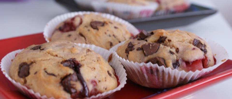 muffini s jagodama i cokoladom