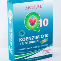 aktival, koenzim q10 + vitamin e