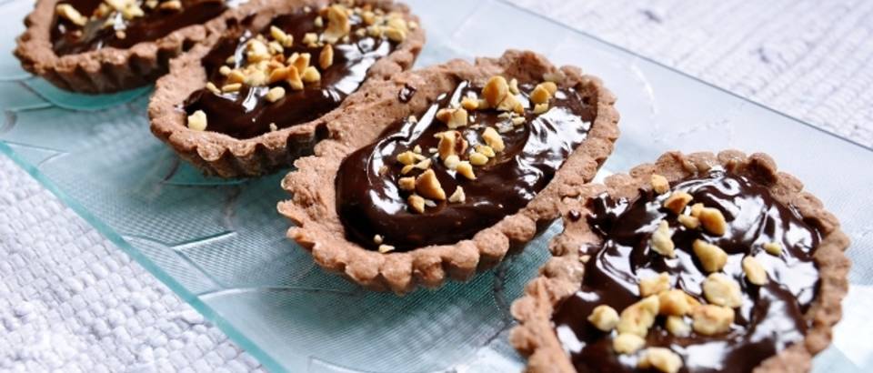 ana surac, duplo cokoladni tart
