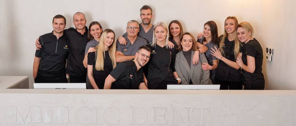 Cijeli tim Poliklinike Miličić Dent