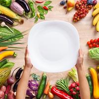 zdravi tanjur, povrce, voce, Shutterstock 375681019