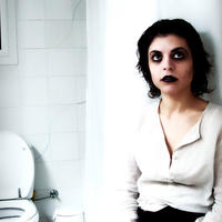 Vampir, zena, makeup