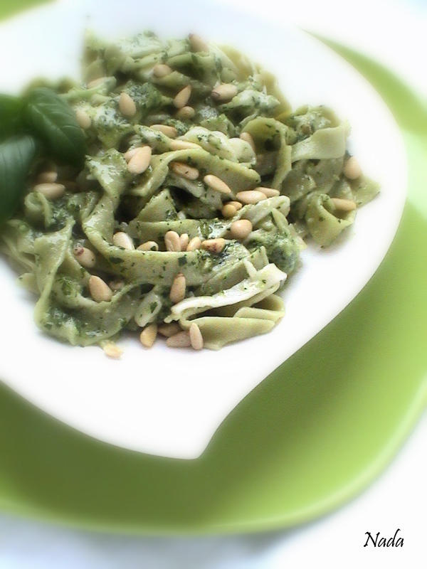 Tjestenina s umakom Pesto Genovese Ordinacija.hr